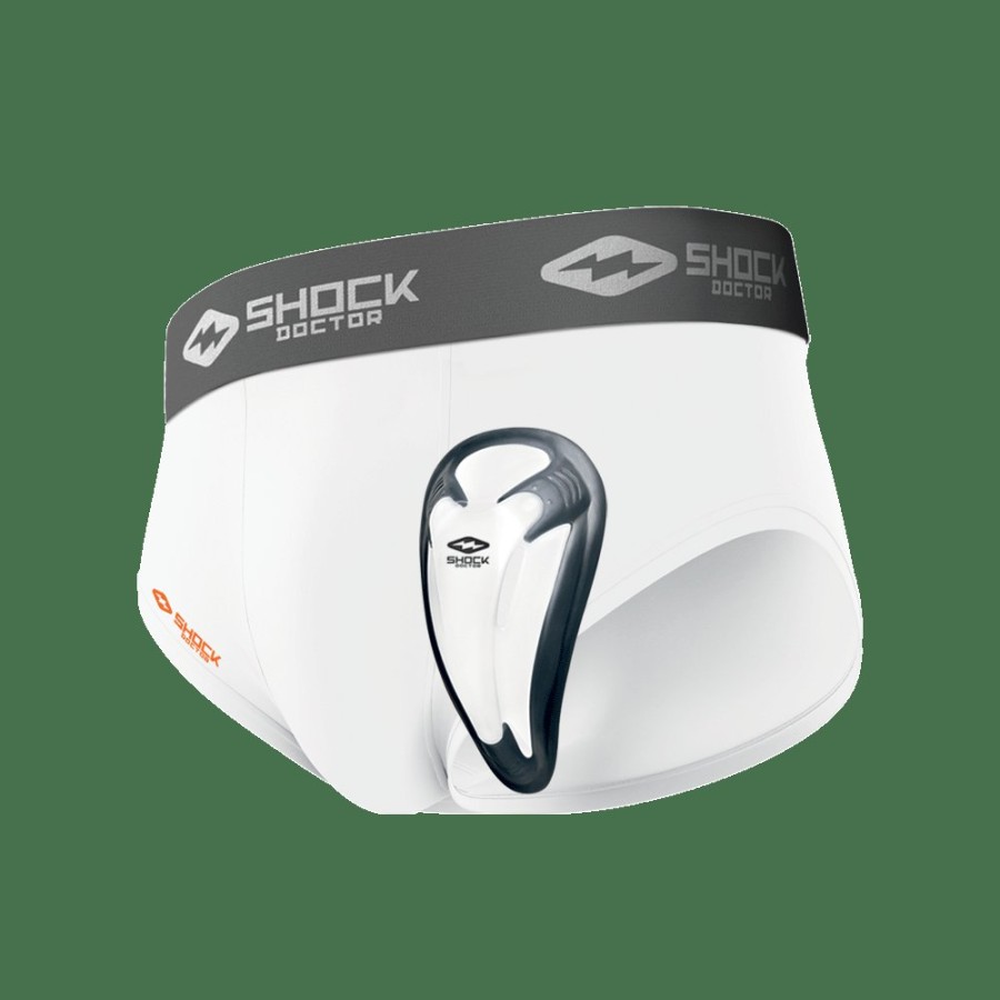 BRACES & SUPPORTS Shock Doctor  Core Brief With Bio-Flex Cup :  Protectivprodu